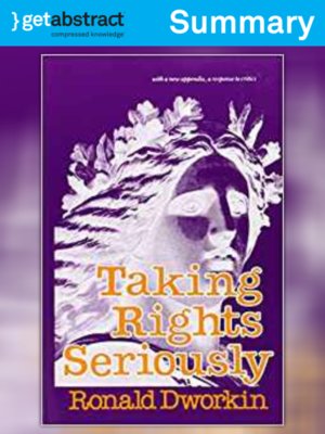 cover image of Taking Rights Seriously (Summary)